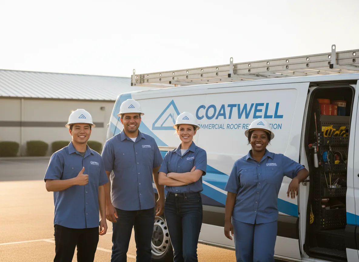 Commercial roof coating company in Chesterfield, MA